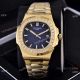 Copy Patek Philippe Nautilus 40mm Watches New Green Dial Gold Case (4)_th.jpg